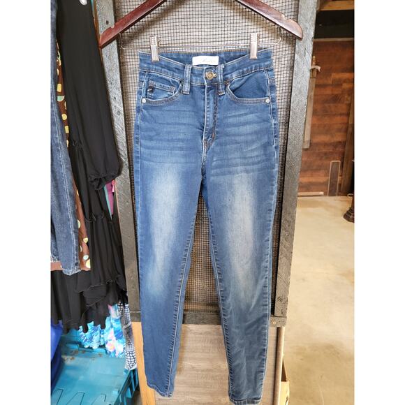 KanCan Skinny Jeans 0 23 Blue Soft Favorite Fit - Picture 1 of 8